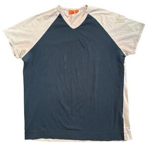 Hugo Boss Black Tan Short Sleeve Tee Shirt Men's Size L